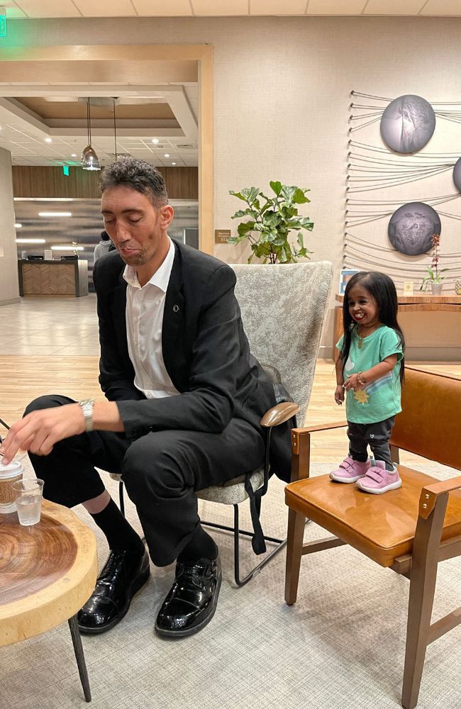Sultan Kosen i Jyoti Amge