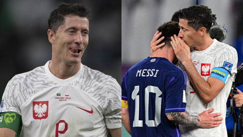 Robert Lewandowski zdradził, o czym szeptał na uszko z Lionelem Messim: "BYŁO ŚMIESZNIE"