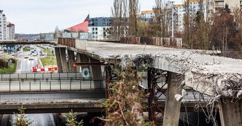 Gdańsk: Rozbiórka kładki na Zaspie. Roboty będą prowadzone w nocy