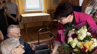 Zofia i Edward Strzelczyk z Walewic z gminy Zelów świętują 70-lecie małżeństwa