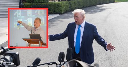 Kontrowersyjny gość w klubie golfowym Trumpa. Chce wybielaczem leczyć raka i Covid