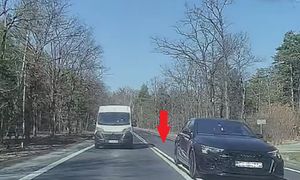 Wyprzedzał na podwójnej ciągłej. Tak się to skończyło