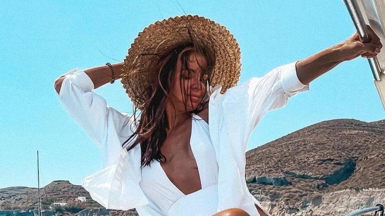 Anna Wendzikowska prawi o braku ambicji na Santorini