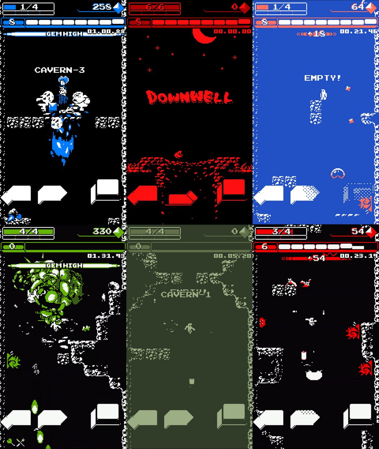 Downwell na kolana nie powala, ale niektórzy mogą zobaczyć w nim "to coś" - recenzja [Android, iOS] 5