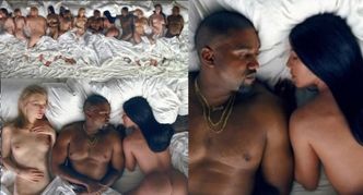 Nowy teledysk Kanye Westa: Taylor Swift, Kim Kardahsian i Donald Trump NAGO W JEDNYM ŁÓŻKU!