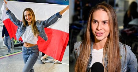 Naturalna Blanka wróciła do Polski! Na lotnisku powitał ją tłum fanów (ZDJĘCIA)