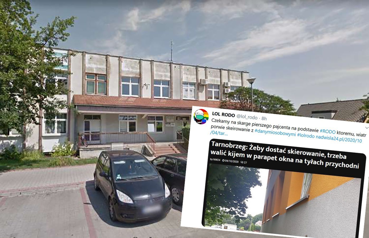 Aby otrzymać skierowanie do specjalisty, trzeba uderzać kijem w parapet