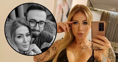 Poruszający widok Sylwii Peretti. Najpierw szampan, potem kościół