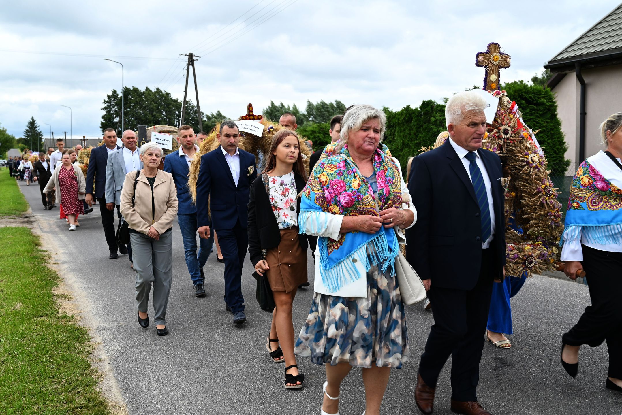 Tak wyglądały dożynki w gminie Zbójno