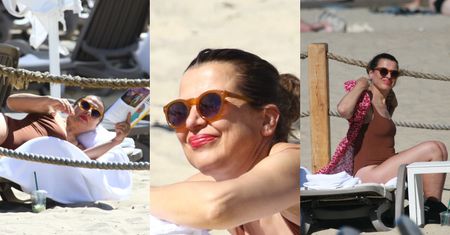 55-letnia Katarzyna Herman SMAŻY SIĘ na sopockiej plaży (ZDJĘCIA)