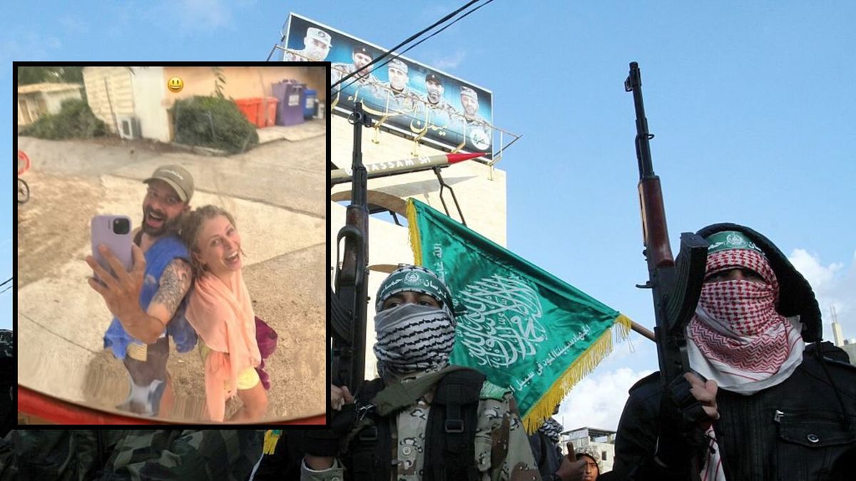 Ostatnie zdjęcie pary Brytyjczyków. Zostali porwani przez Hamas