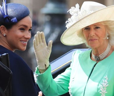 Księżna Camilla wściekła na Meghan Markle. Żona Harry'ego skradła jej całe show