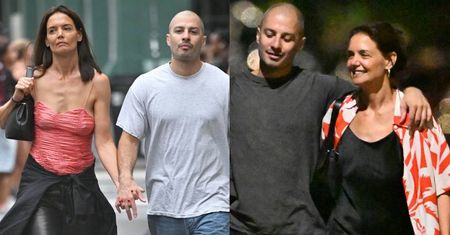 Katie Holmes znów ZAKOCHANA. Paparazzi "przyłapali" ją z młodszym o prawie 10 lat artystą. Fajnie razem wyglądają? (ZDJĘCIA)
