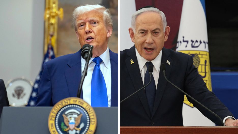 Donald Trump i Benjamin Netanjahu