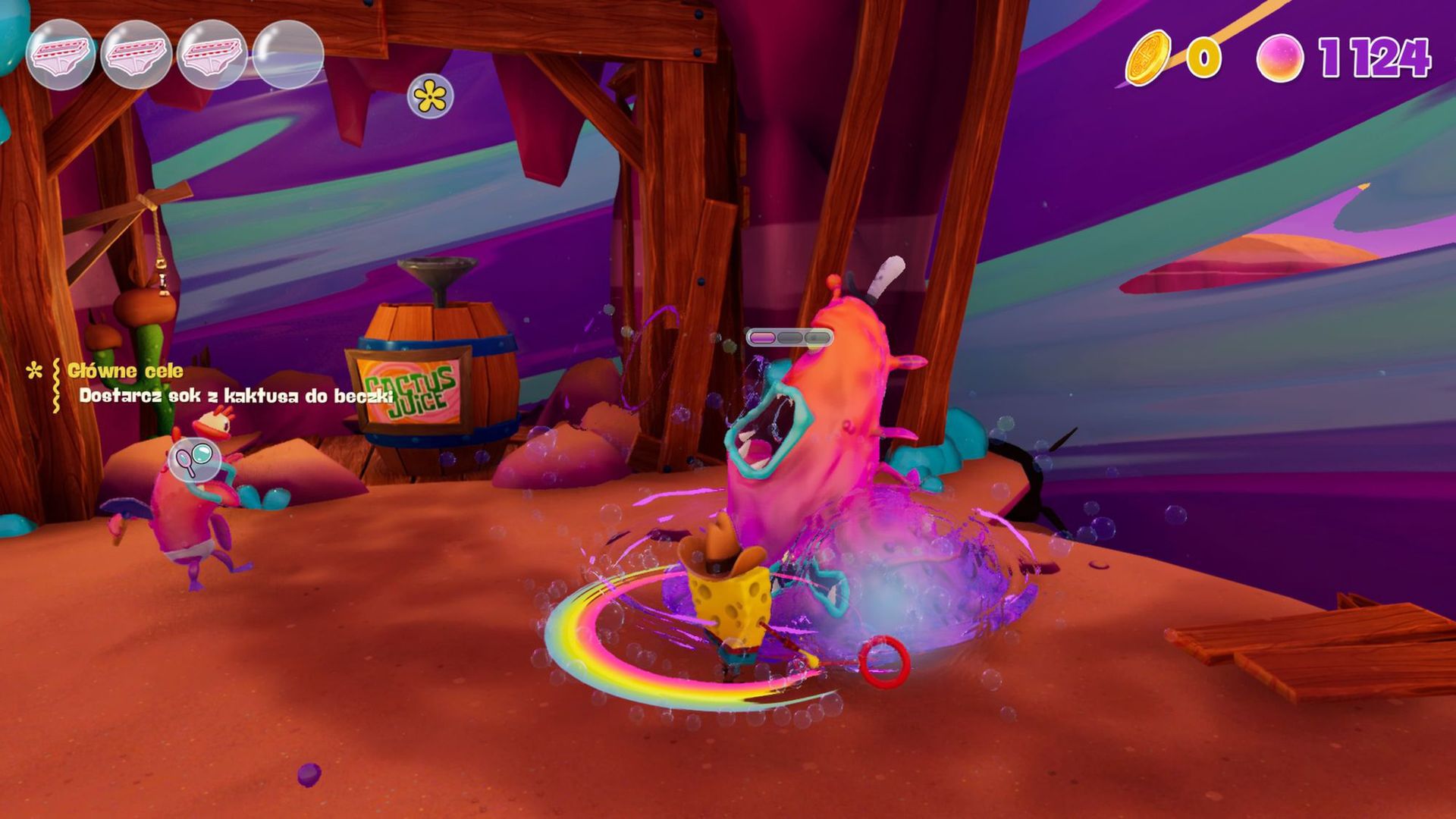 SpongeBob: Cosmic Shake na PS5