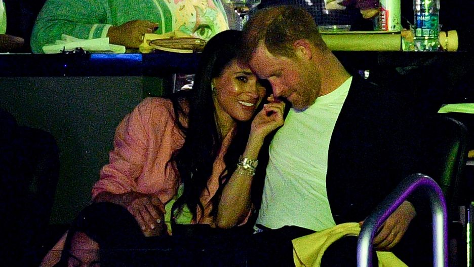 Harry i Meghan na meczu NBA w Los Angeles
