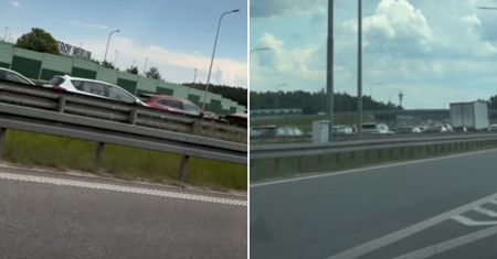 "Zaczęło się". Aż wszystko nagrał. Komentarz niepotrzebny