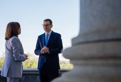 Politico: Morawiecki gra "anty-Macrona" w Waszyngtonie