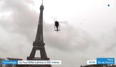 Wieża Eiffla w Paryżu wyższa o 6 metrów dzięki nadajnikowi DAB+
