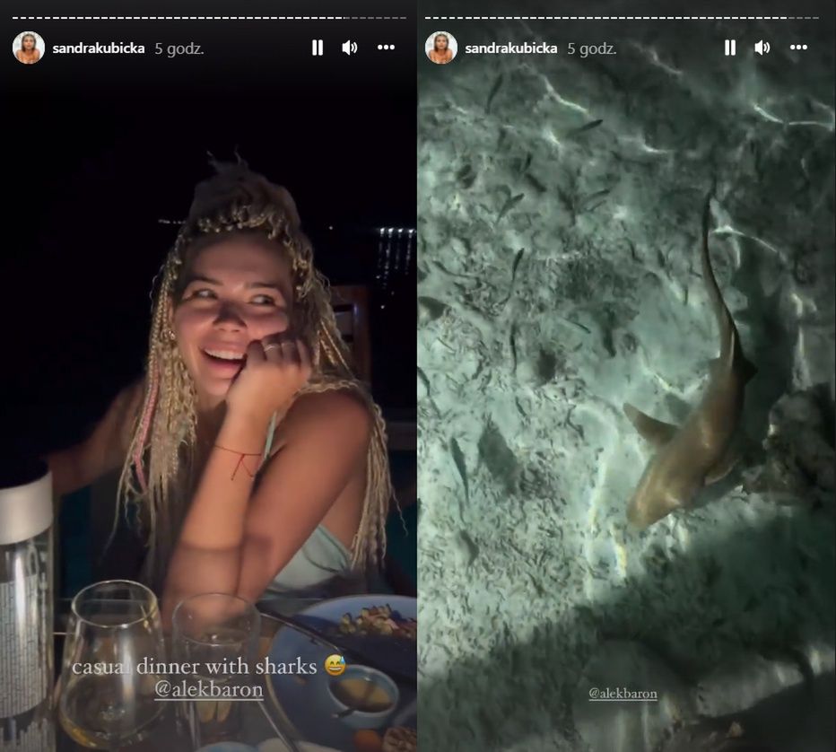 Sandra Kubicka i Baron 