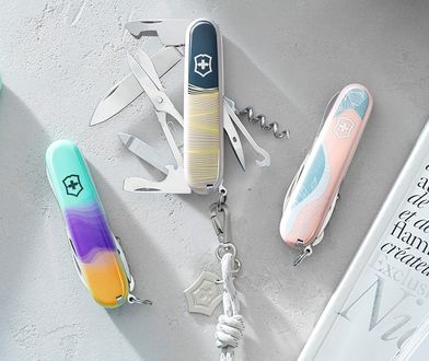 Kultowe scyzoryki Victorinox w niezwykłej odsłonie. Kolorowa zabawa praktyczną formą