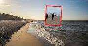 To nie fotomontaż. Niesie się nagranie znad Bałtyku
