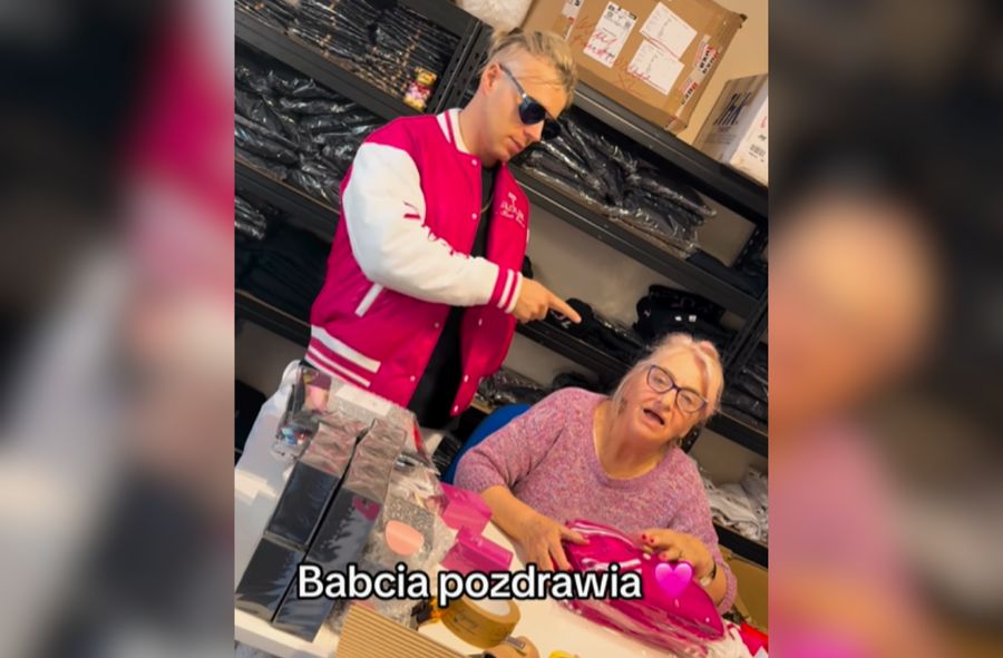 Babcia Skolima zaatakowana przez psychofana