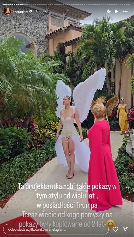 Aneta Glam chwali się wizytą w rezydencji Donalda Trumpa