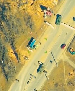 Dron bezzałogowy niszczy ukraińskie pojazdy. Tak Rosjanie chwalą się superbronią