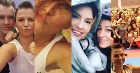 Tak wygląda obóz Lewandowskiej: Bieg o poranku i wspólne selfie... (ZDJĘCIA)