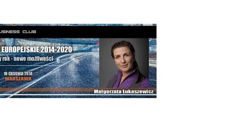 Fundusze Europejskie 2014-2020. Nowy rok - nowe możliwości