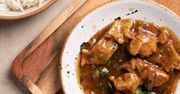 Domowy seitan w sosie pieprzowym
