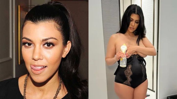 Kourtney Kardashian zachwala picie WŁASNEGO POKARMU