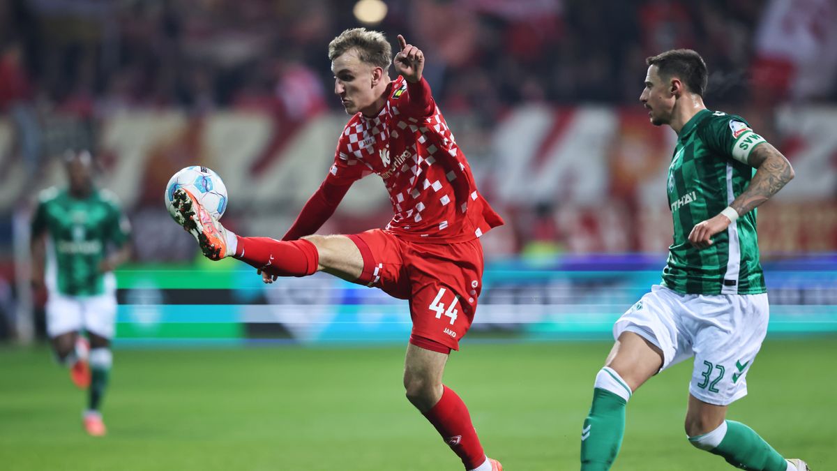 Getty Images / Christof Koepsel / Na zdjęciu: Werder Brema pokonał FSV Mainz