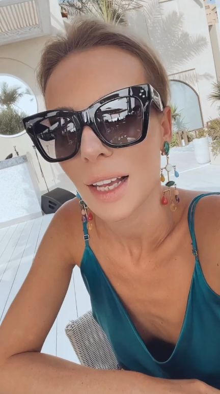 Dubajskiego la dolce vita Izabeli Janachowskiej ciąg dalszy. Tylko pozazdrościć? 