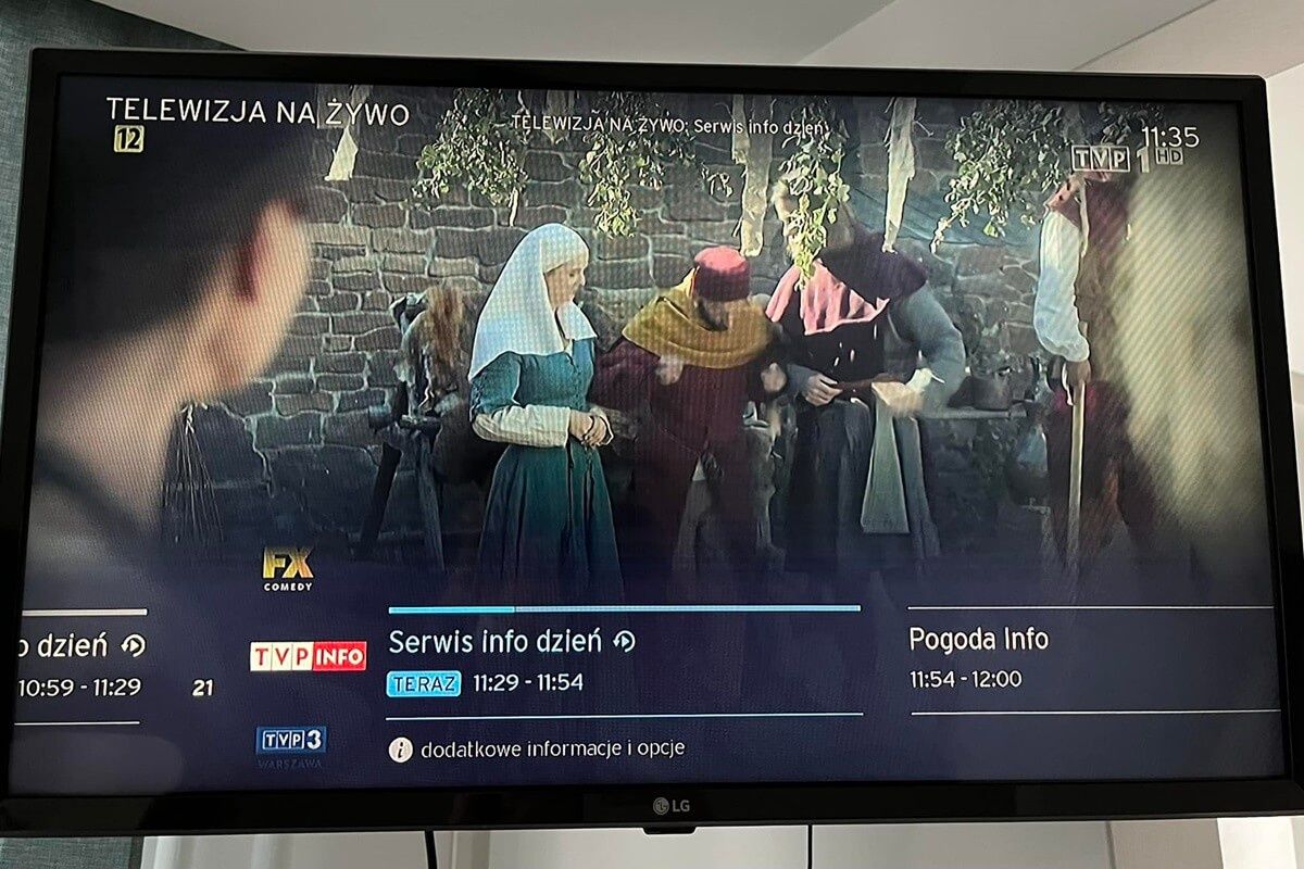 TVP Info nie działa. Zamiast niego TVP1