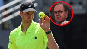 Legenda nie wiedziała o decyzji Hurkacza. "Nogi się pode mną ugięły"