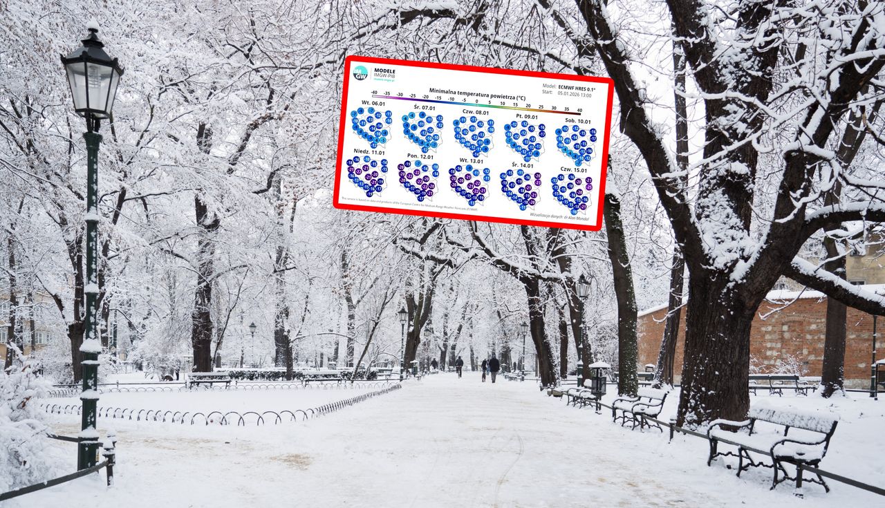 IMGW już wie. Wtedy w Polsce będzie nawet -25 st. C