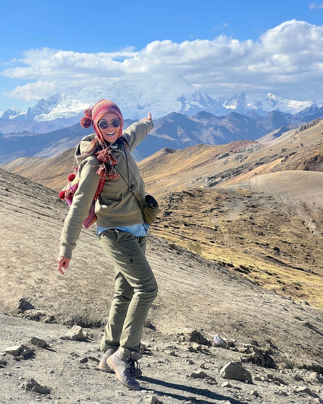 Kinga Rusin pozdrawia z Tęczowych Gór w Peru