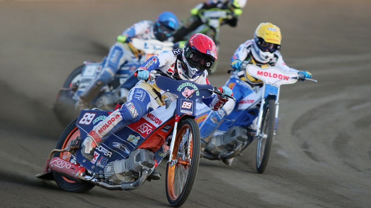 WP SportoweFakty / Jakub Brzózka / Na zdjęciu: Emil Sajfutdinow [cz], Nicki Pedersen [ż]