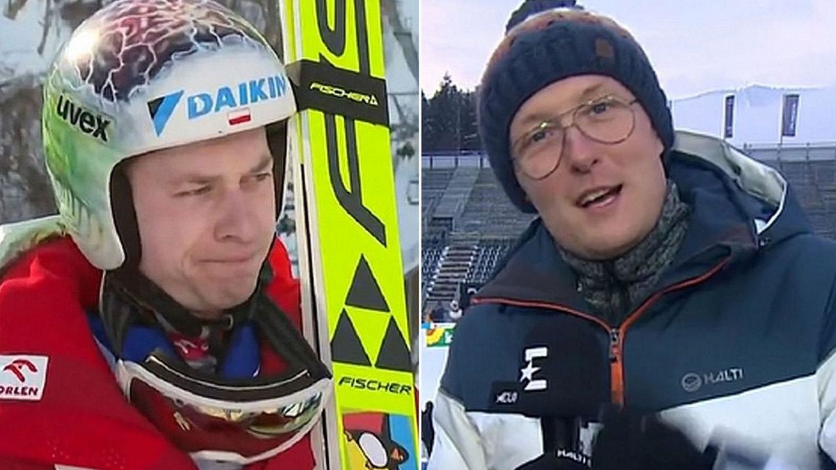 Twitter / Eurosport / Na zdjęciu: Aleksander Zniszczoł (L), Kacper Merk
