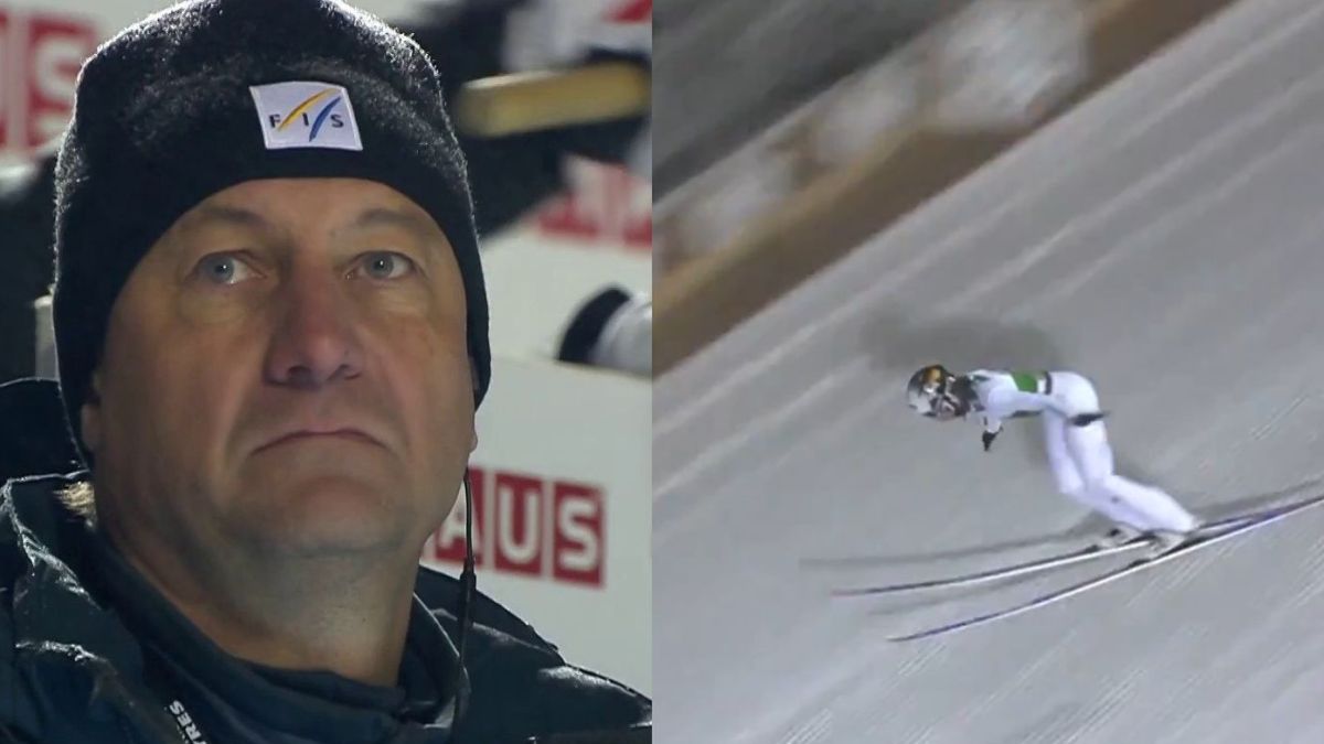 Twitter / Eurosport / Od lewej: Sandro Pertile i Halvor Egner Granerud