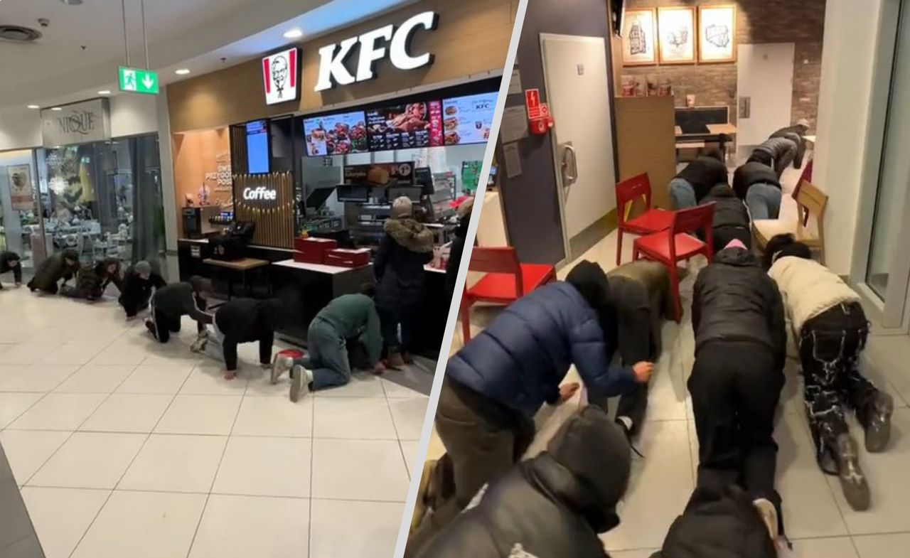 Nowy trend w Polsce. Pełzający nastolatkowie w galeriach