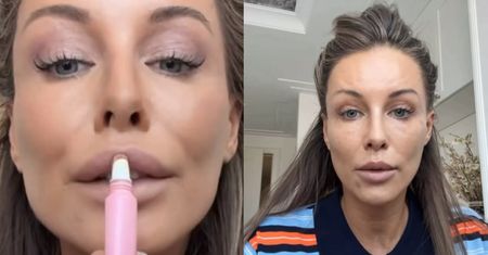NIEUMALOWANA Małgorzata Rozenek nadaje sprzed lusterka. Dostrzegacie różnicę? (FOTO)