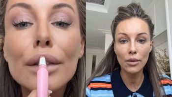 NIEUMALOWANA Małgorzata Rozenek nadaje sprzed lusterka. Dostrzegacie różnicę? (FOTO)