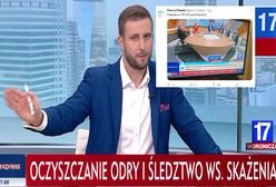 Kto zatruł Odrę? "Paskowy" TVP Info zdecydował