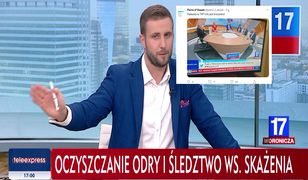 Kto zatruł Odrę? "Paskowy" TVP Info zdecydował