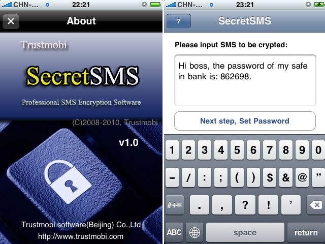 SecretSMS, czyli wysyłanie bardzo prywatnych SMS-ów