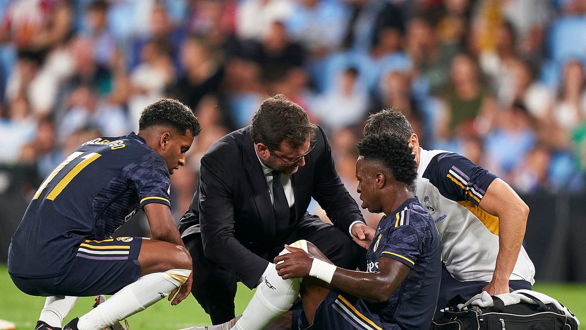Zdjęcie okładkowe artykułu: Getty Images / Jose Manuel Alvarez/Quality Sport Images / Na zdjęciu: Vinicius Junior doznał kontuzji w meczu z Celtą Vigo