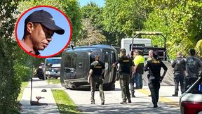 Wypadek Tigera Woodsa. Samochód dachował